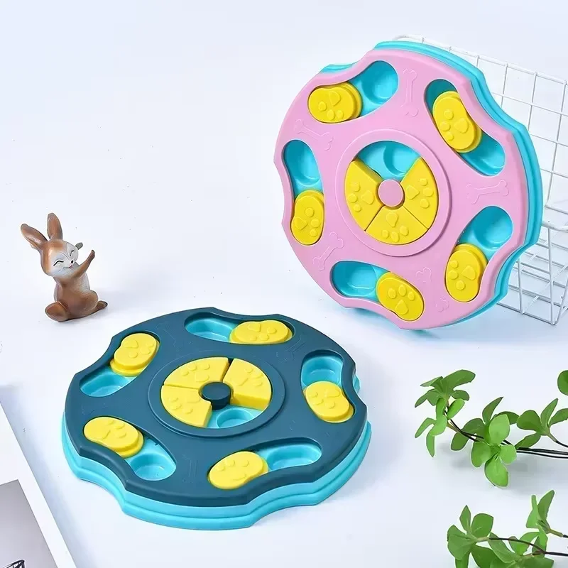 Dog Puzzle Toys Slow Feeder Interactive Increase Puppy IQ Food Dispenser Slowly Eating NonSlip Bowl Pet Cat Dogs Training Game