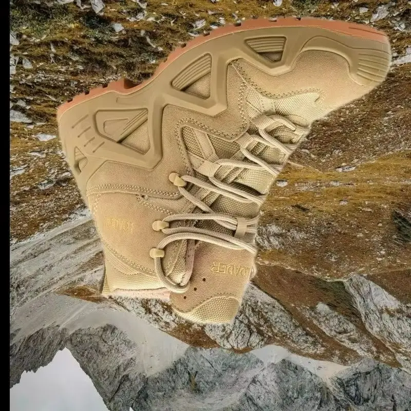 

Autumn Hiking Shoes For Men Anti Slip Climbing Shoes Mens Brand Designer Outdoor Boots Man Mountaineering Boots