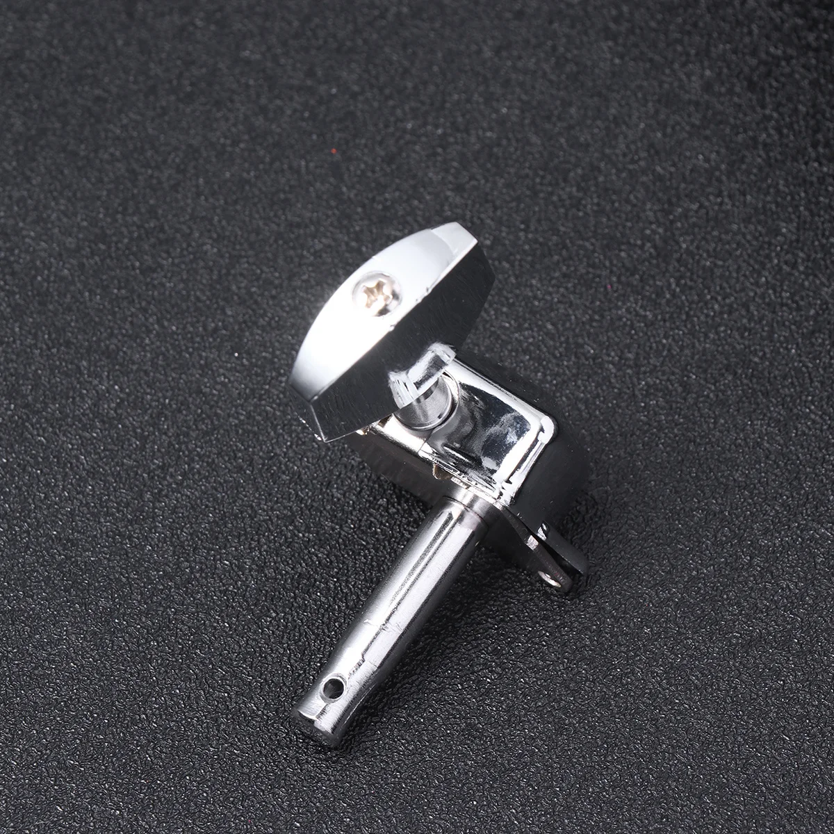 

6pcs Mini Square Head Semi-closed Vintage Style Guitar Machine Heads 6R Tuning Pegs for Guitar Bass (Silver)