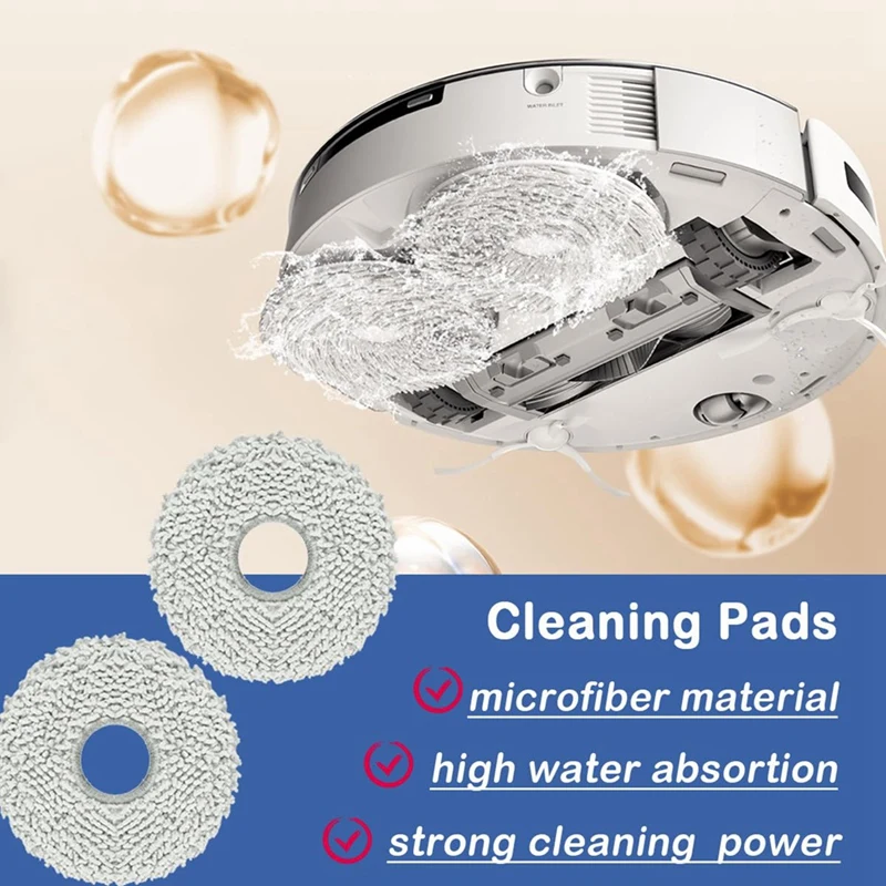 Accessory Set For Ecovacs Deebot T20E Omni/T20 Omni Roller Brush Filter, Robot Vacuum Cleaner Replacement