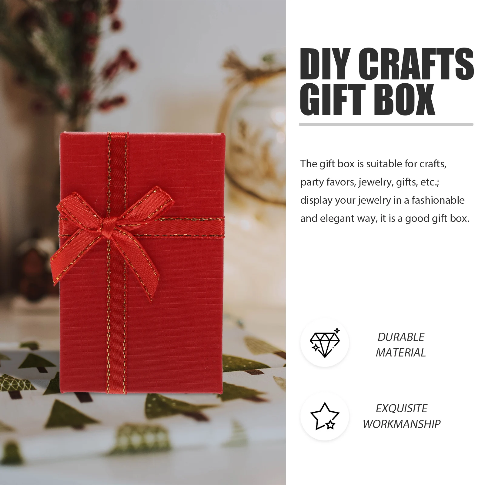 

24 Pcs Jewelry Box Mini Boxes Travel Storage Case Pendant for Cases Women Organizer Paper Earring Organizing Portable Miss