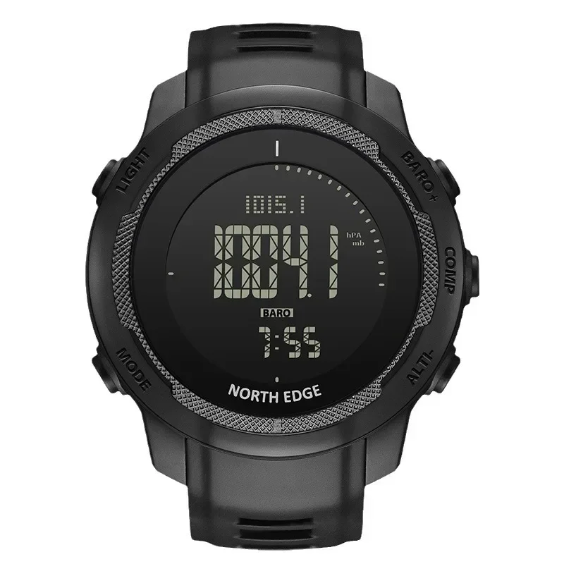 hot NORTH EDGE VERTICO Men Digital Watch Outdoor Sports Running Swimming Outdoor Sport Watches Altimeter Barometer Compass WR50M