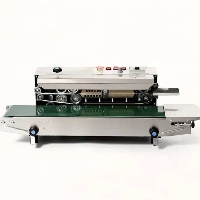 

FR-1000 Horizontal sealing machines sealing machine for plastics packages and inkjet exp print