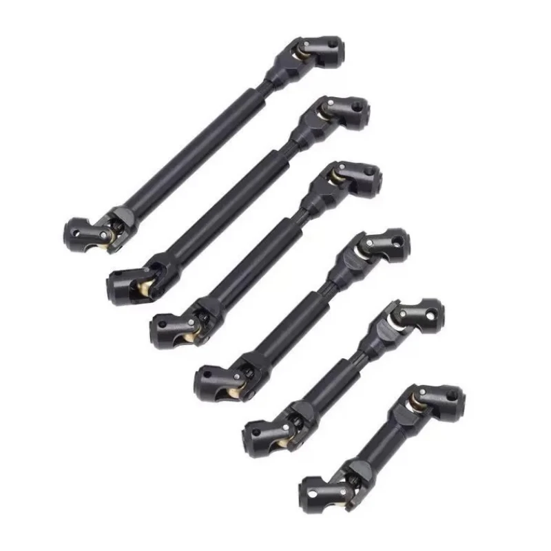 Heavy Duty Cardan Shaft Iternal Spline Driveshaft For 1/10 RC Crawler Engineering Truck LCG Cheater Rigs TRX4 90046 SCX10 Parts