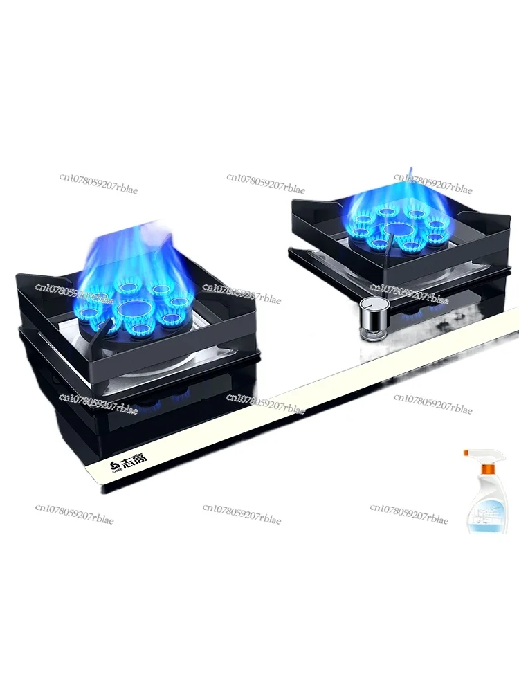 Gas Stove Double Burner Household Embedded Natural Desktop Liquefied