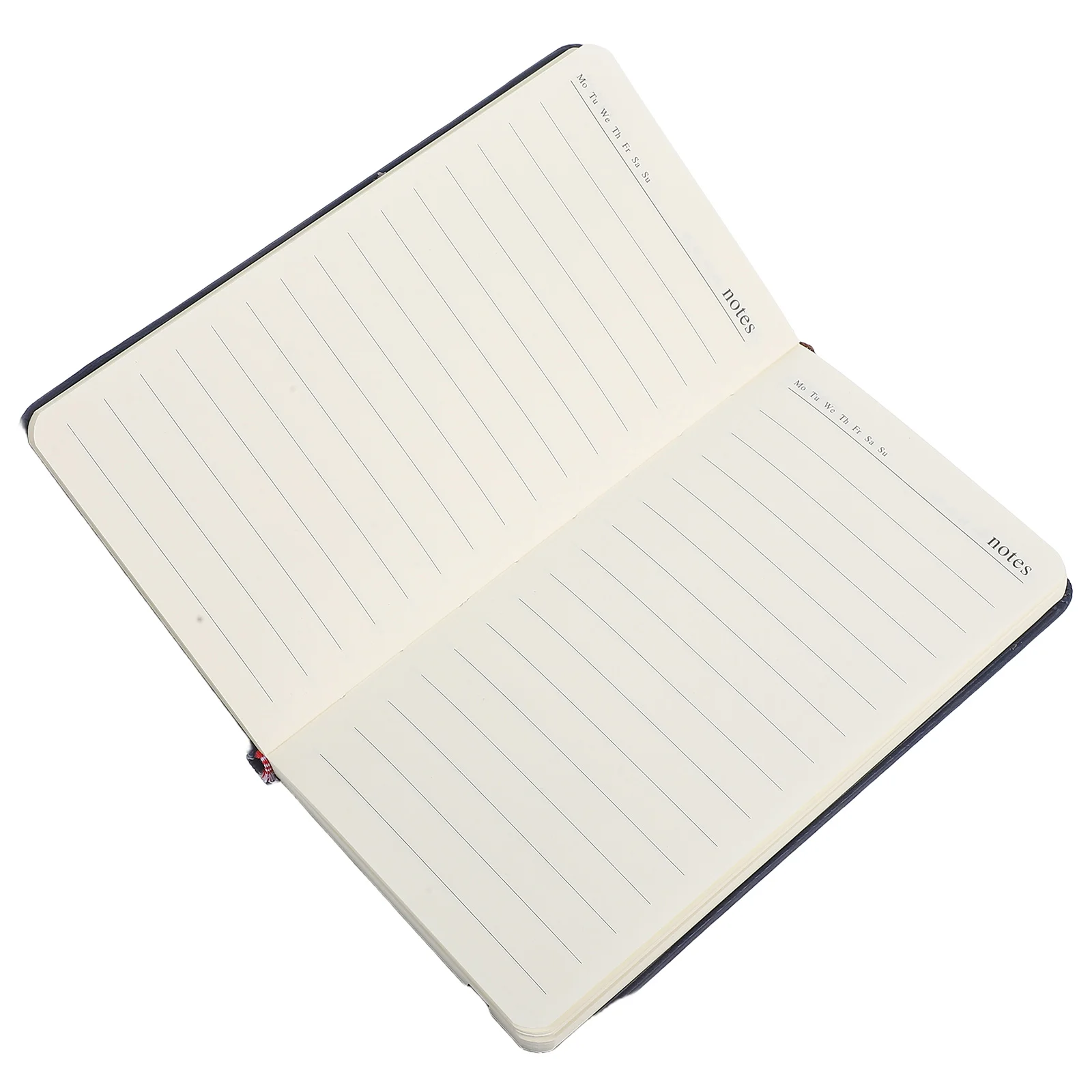 

Wallet Imitation Pocket Notebook Travel Paper Journal with Elastic Band