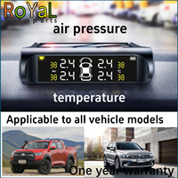 Tire pressure monitor, solar powered tire pressure detection instrument, car wireless built-in external high-precision