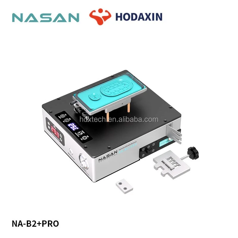 NASAN B2+ Pro 2in1 Bubble Remover LCD Separator Machine No Need Air Compressor Vacuum Pump for Phone Curved Flat Screen Repair