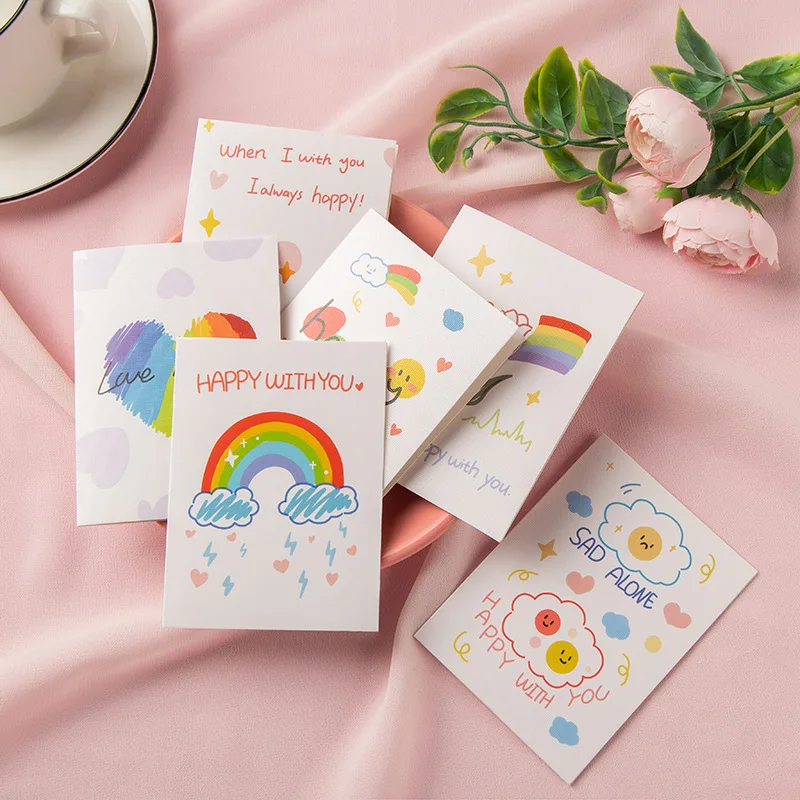 Card Cartoon Creative Flower Shop Gift Shop Mother Teacher Valentine's Day Gift Card