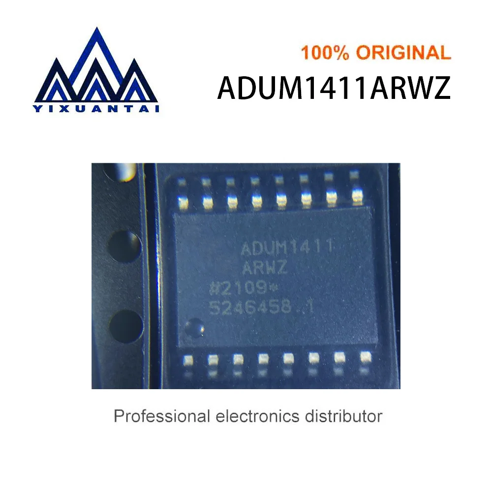 

10pcs/Lot ADUM1411ARWZ ADUM1411ARWZ-RL ADUM1411 ARWZ ADUM1411ARW【DGTL ISO 3.75KV GEN PURP 16SOIC】New and Original