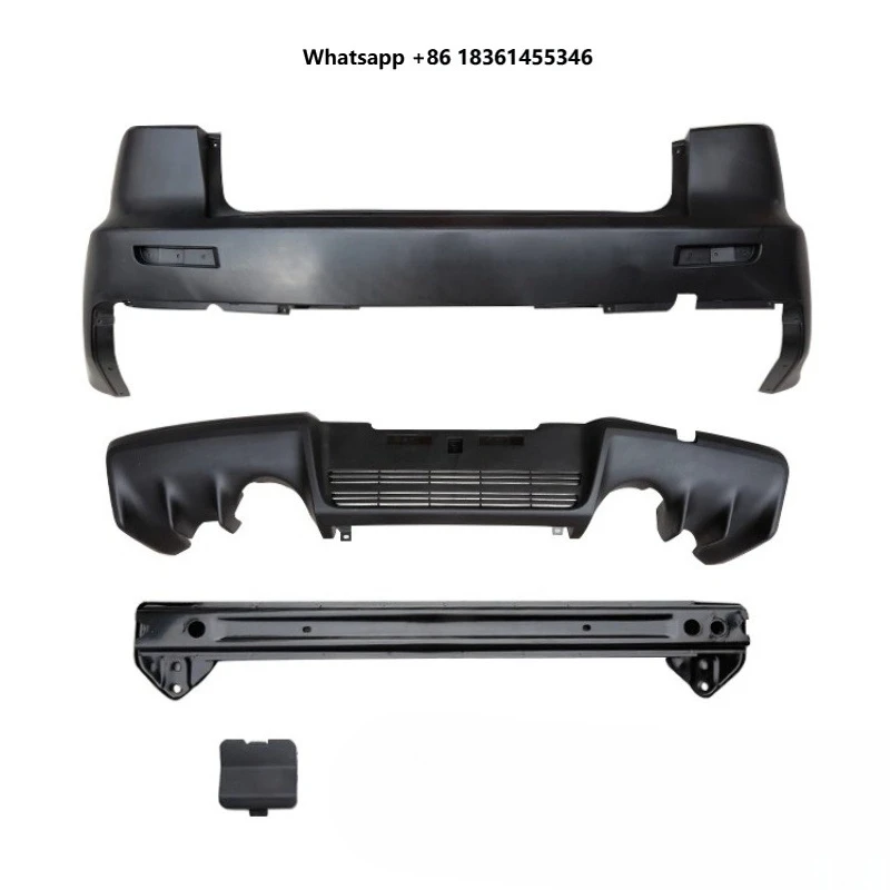 For Lancer-ex EVO 2009-2016 Body kit Car Surround Rear Bumper assembly