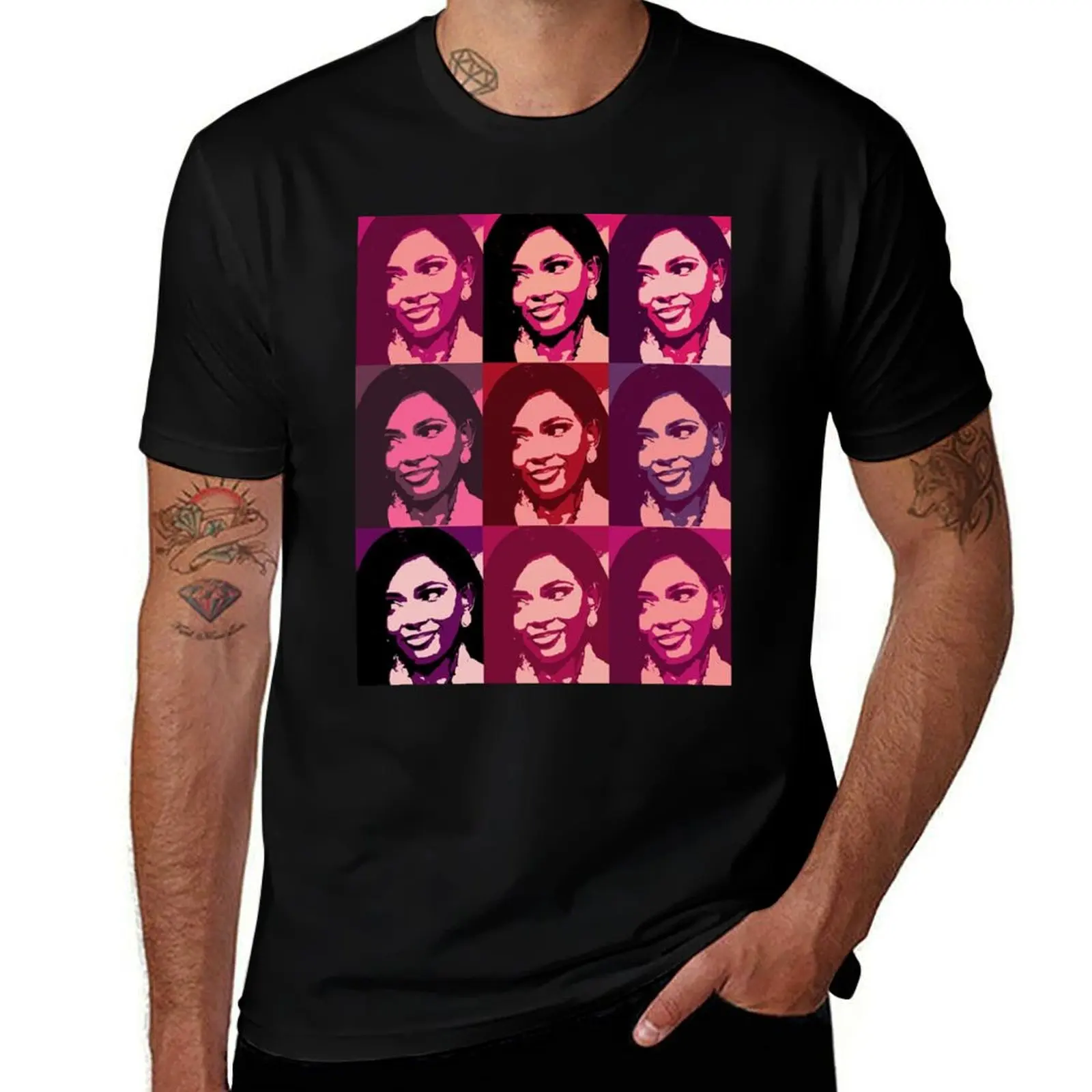 I love Jasmine Crockett - Superstar T-Shirt Modern Print Casual T-Shirt