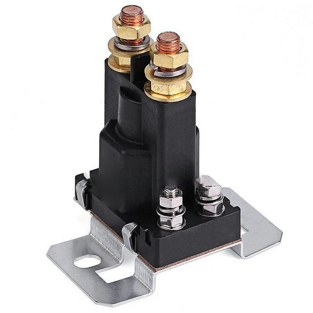14V 200A Golf Cart Solenoid for EZGO For TXT Gas Models 1994 2008 4 Terminal with Metal Bracket Easy Installation