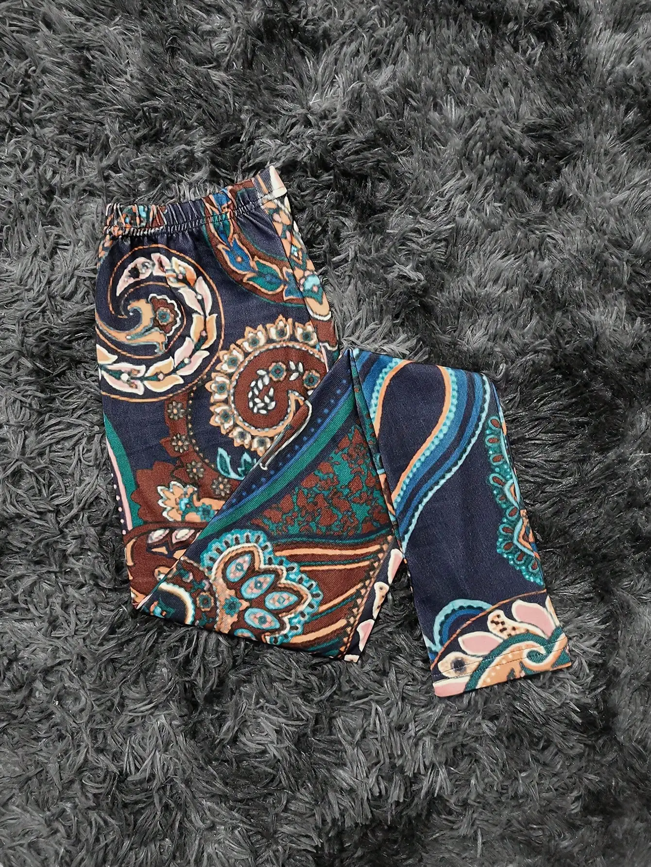 Women's Threaded Bottom Pants Casual Loose Fit High Waist Trousers for plus Size Ladies