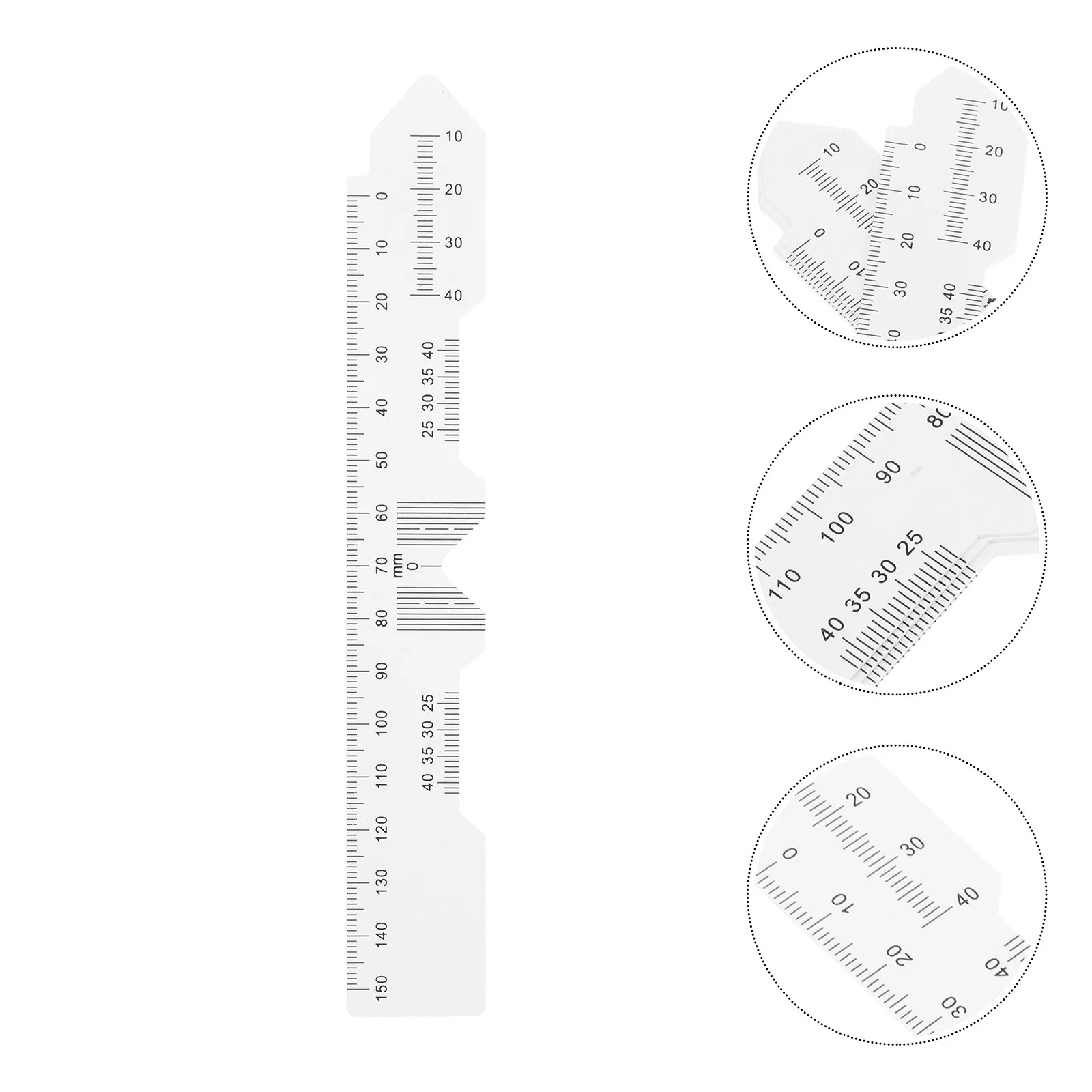 

4Pcs Optical Pupillometer Interpupillary Distance Ruler Plastic Portable Pd Measurement Tool Eyeglass Fitting Tool Eyewear