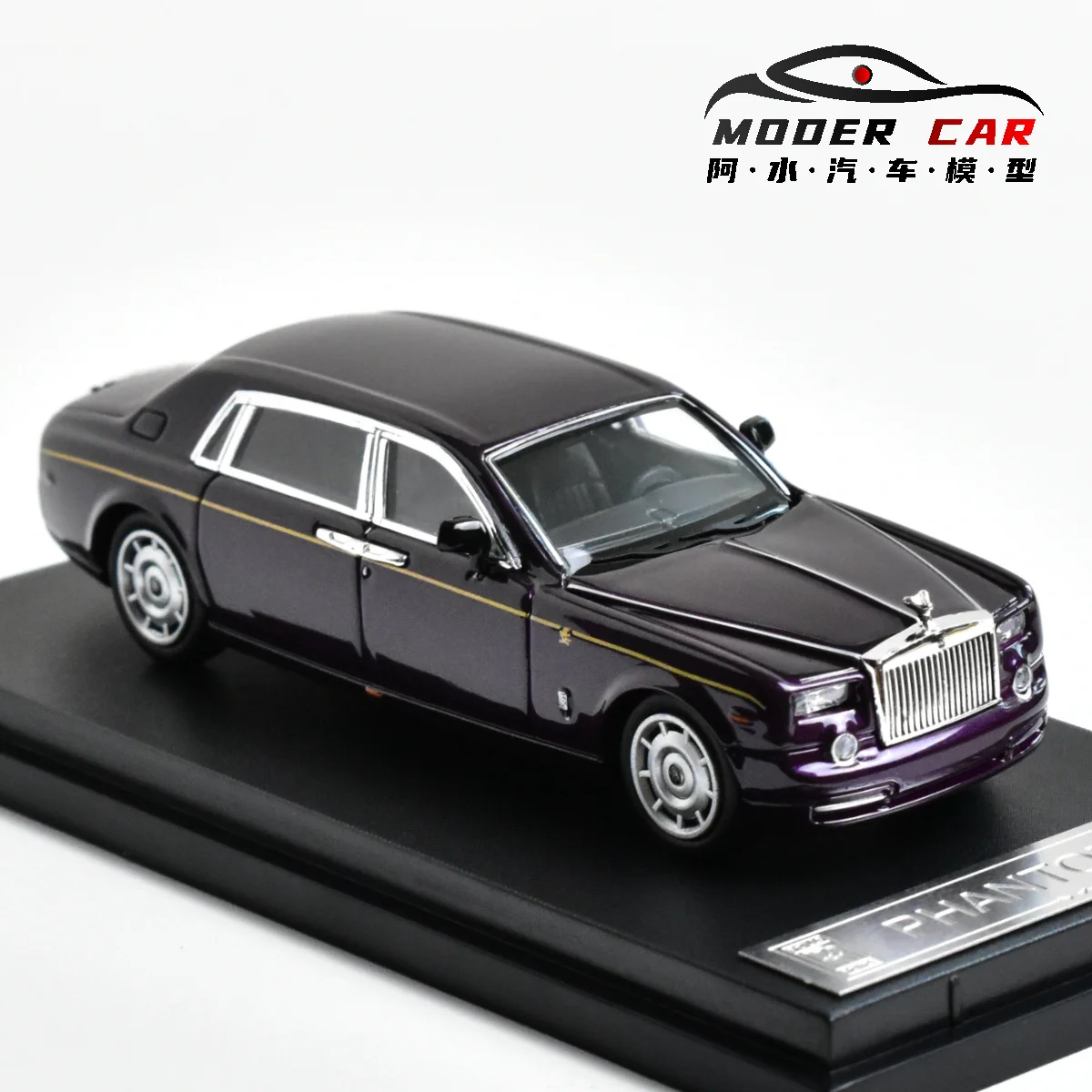 

SW 1:64 подарки для подростков, литая под давлением модель автомобиля Rolls-Royce Phantom