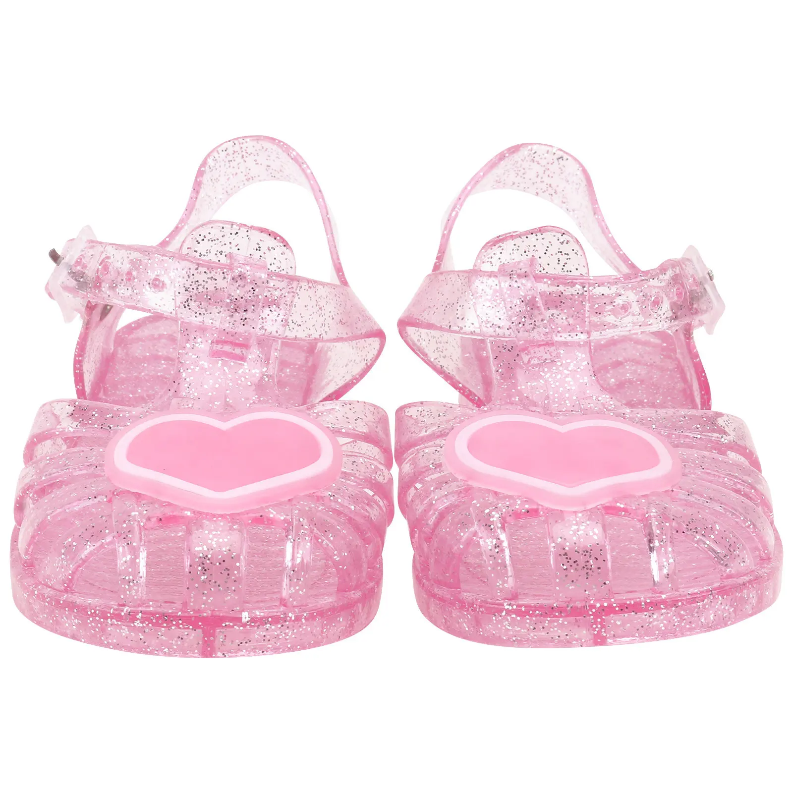 1Pair Lovely Child Summer Sandals for Boys Girls Breathable Anti-Slip Sole Design Comfortable Beach Shoes Cartoon Look Washable