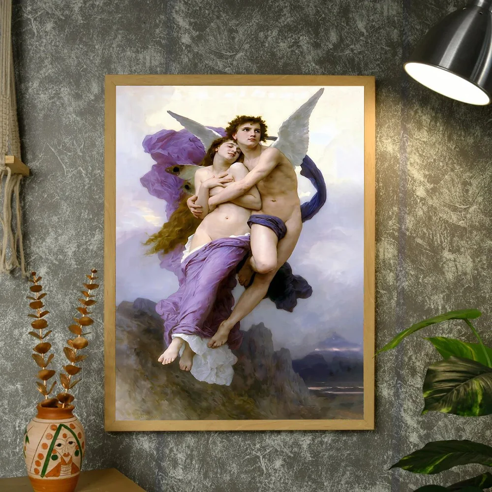 الظلام القوطية قماش جدار الفن قاتمة ريبر الهيكل العظمي الرعب ديكور المنزل خمر هالوين اللوحة الصورة #4