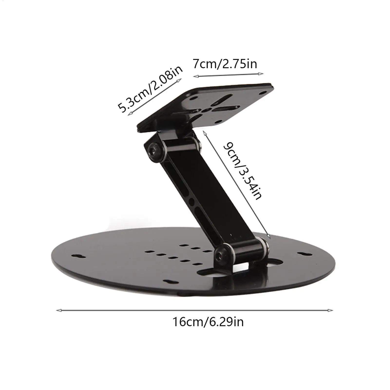 Металлическая подставка для проектора, складная настольная настенная потолочная подставка с регулировкой на 180 градусов для большинства мини-проекторов