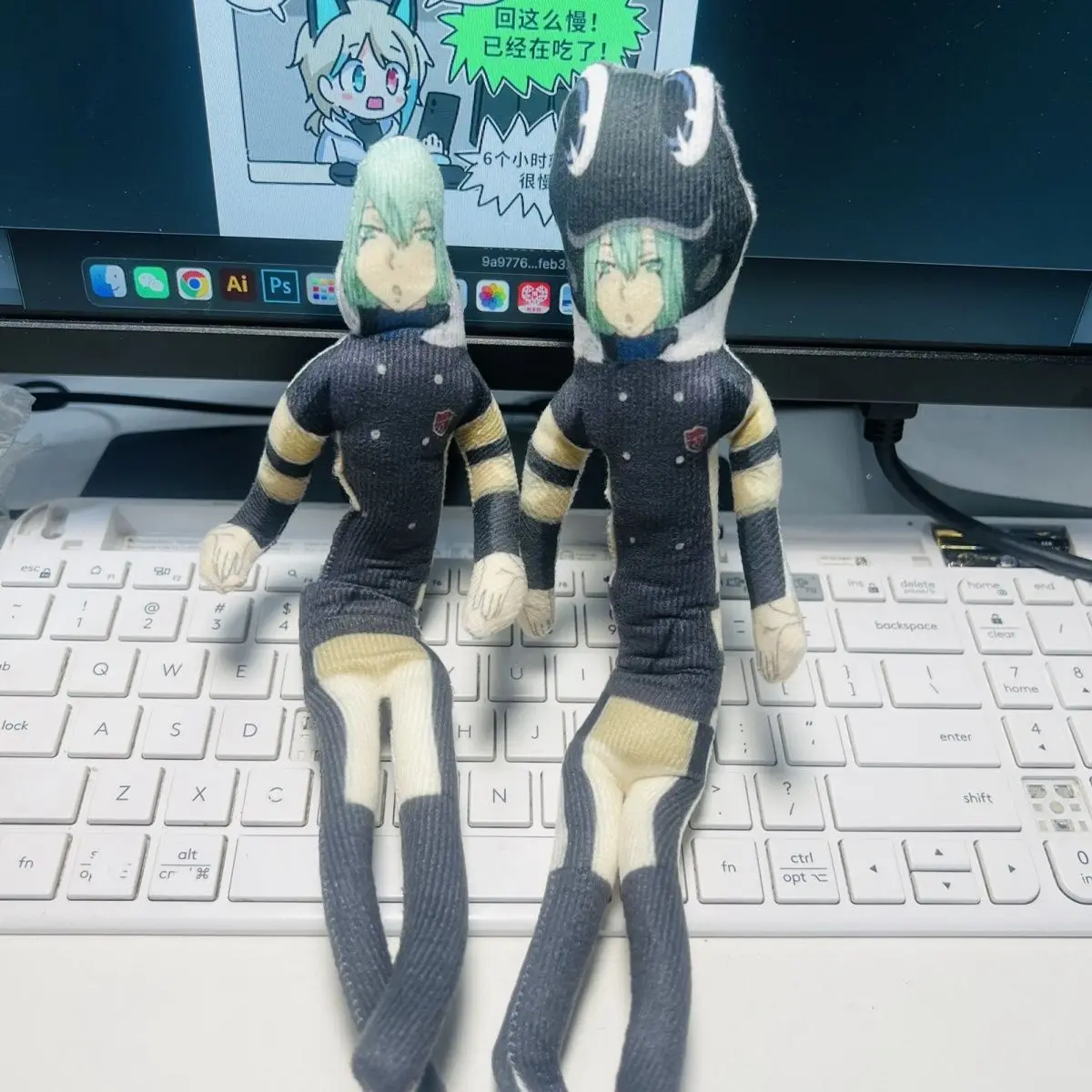 家庭教師ヒットマンREBORN! D.Sped アニメコスプレぬいぐるみ可動式抽象ボディワイヤースケルトンハロウィン小道具