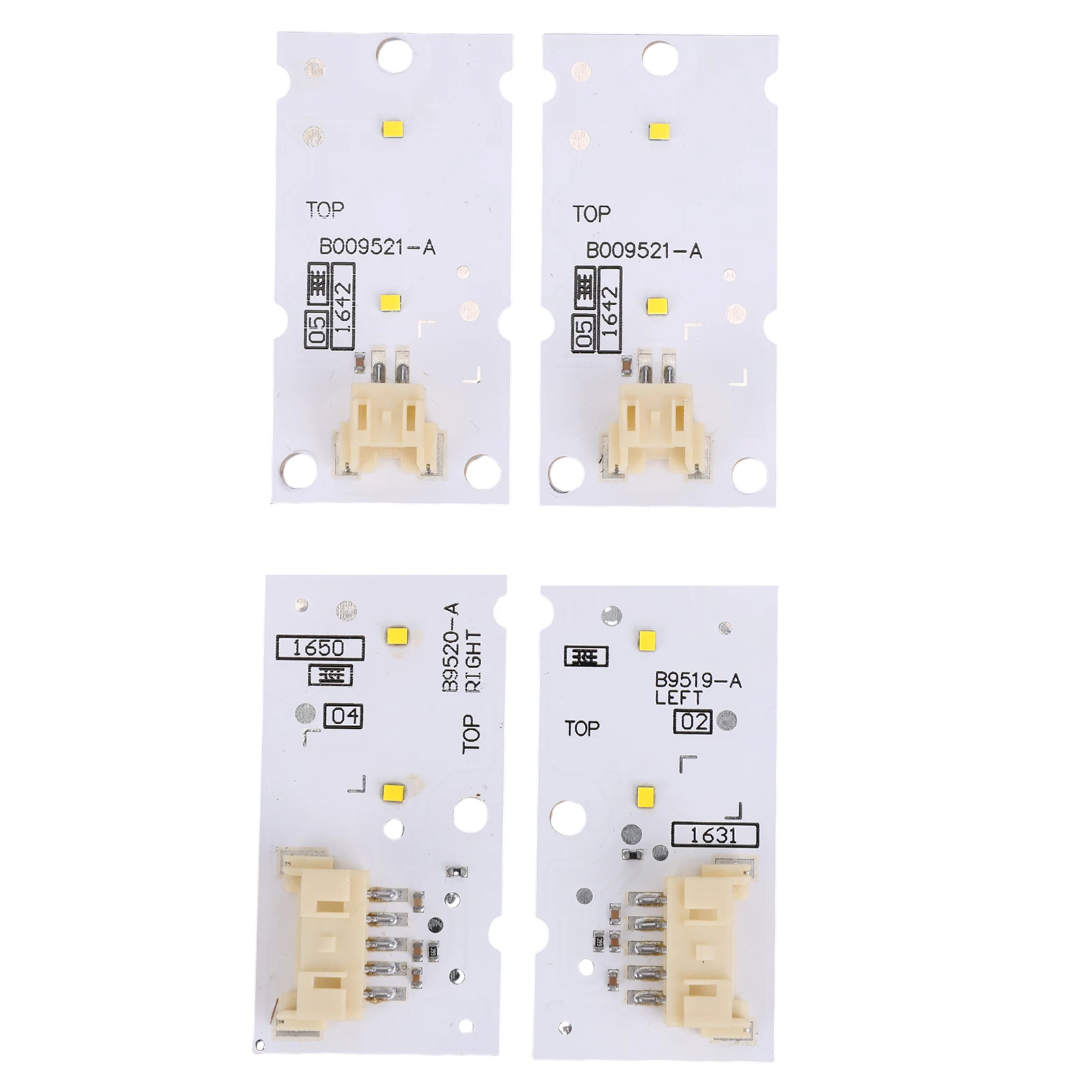 4Pcs Car Yellow Drl…