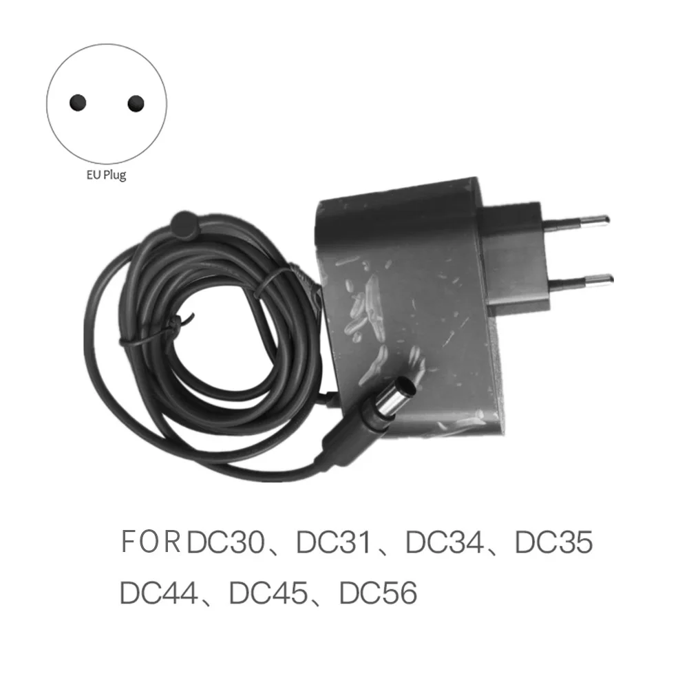 AD-Adapter pengisi daya untuk Dyson DC30 DC31 DC34 DC35 DC44 DC45 DC56 DC57 Aksesori suku cadang penyedot debu colokan EU