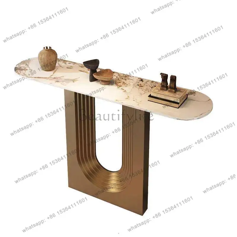 

Italian style, light luxury porch cabinet entry against the wall