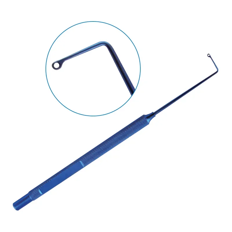 Ophthalmic Retinal Detachement Hook Titanium Alloy Hook Ophthalmic Eye Instrument
