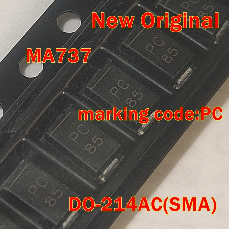 

MA737 MA2Q737 DO-214AC(SMA) New Original marking code:PC Rectifier Diode, Schottky