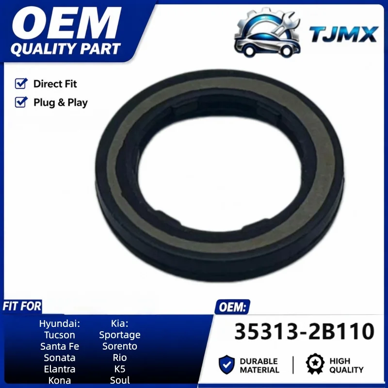 35313-2B110 Fuel Injector Seal Injector Support Gasket For Hyundai Kia Tucson Sportage Sonata Santa Fe Rio Engine Parts