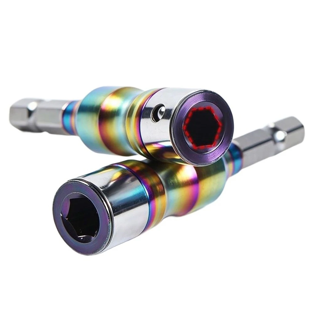 60mm Connecting Rod 1 4 Inch Extension Rod Extension Rod For Impact Drills Precision Machined 6.35mm Interface