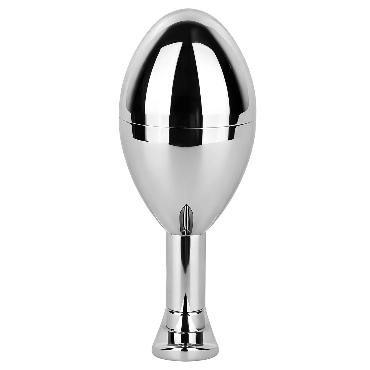 LEZEE Stainless Steel Anus Dilator Metal Anchor Base Anal Plug Detachable Butt Plug Ice Fire Gameplay Male Prostate Massager