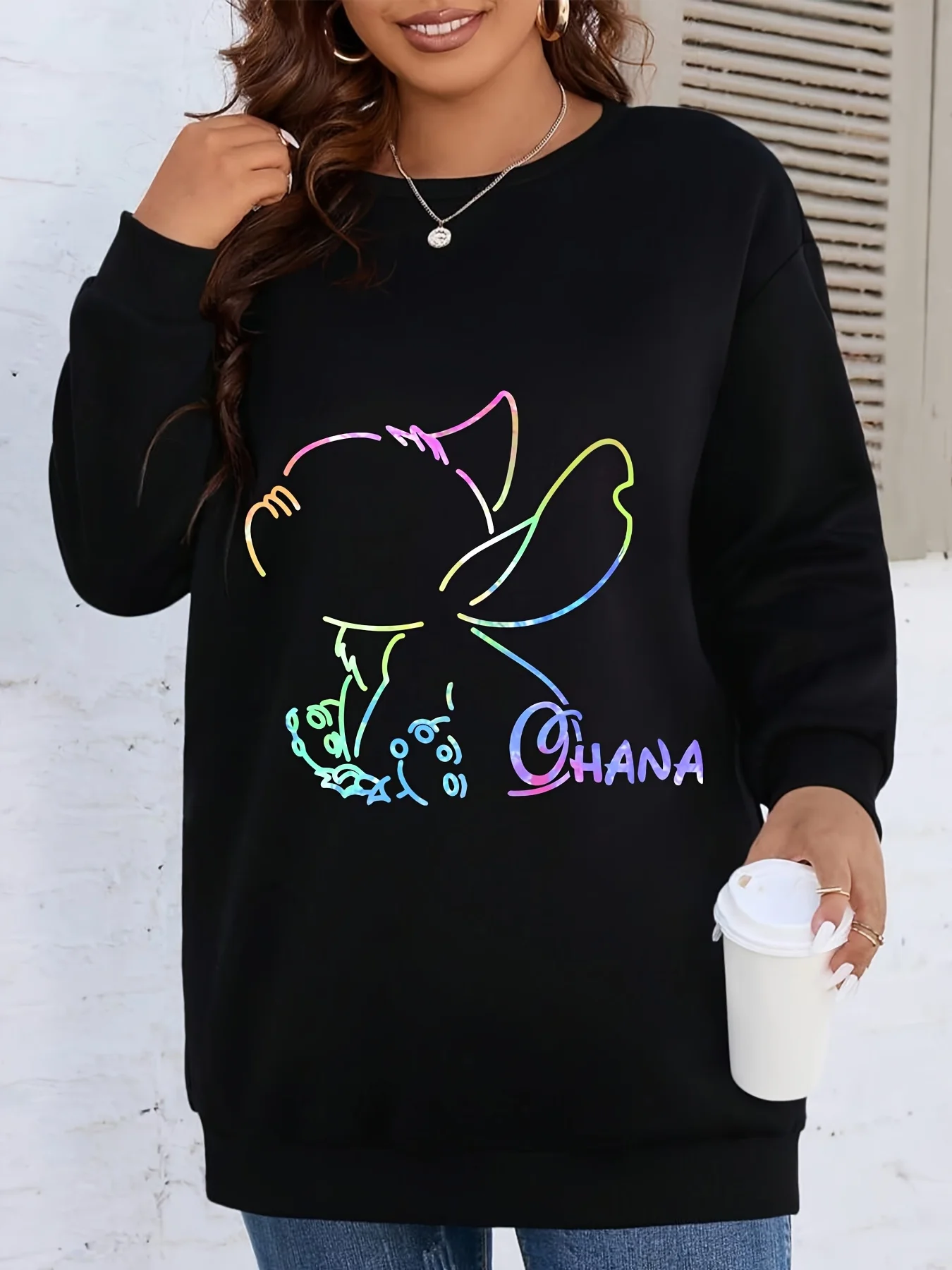 Women's Disney Stitch Mickey Mouse Series Men Hoodies Couple Unisex Sweatshirt Pullover Autumn Winter Fleece Oversize Tops Hoody