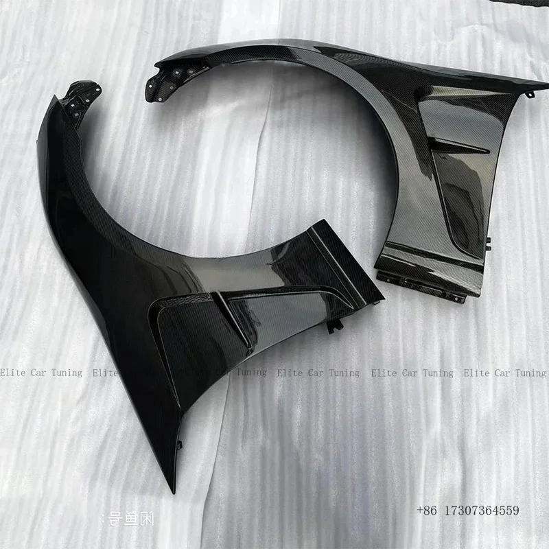 

2013-2019 for 86 BRZ GT86 -Carbon Fiber Front Side Car Fenders with Front Bumper Air Vent Intakes and Mudguard