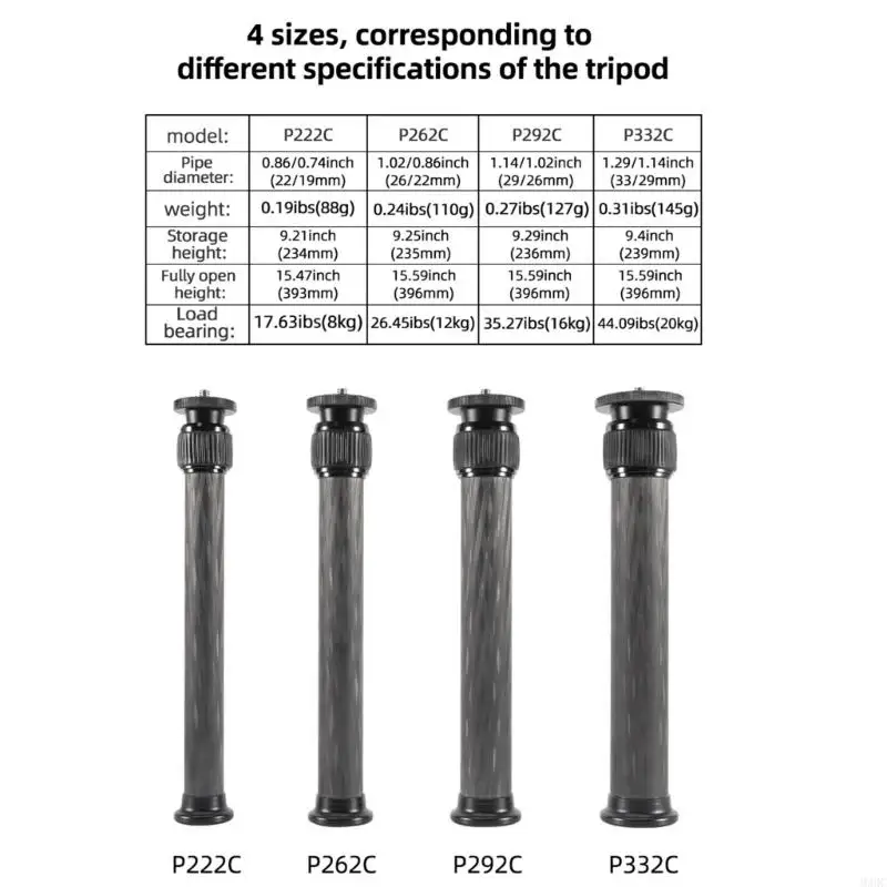 M3GC Extension Tube Tube Tube Extender Extender Gimbal Extension Pole Extension Extension