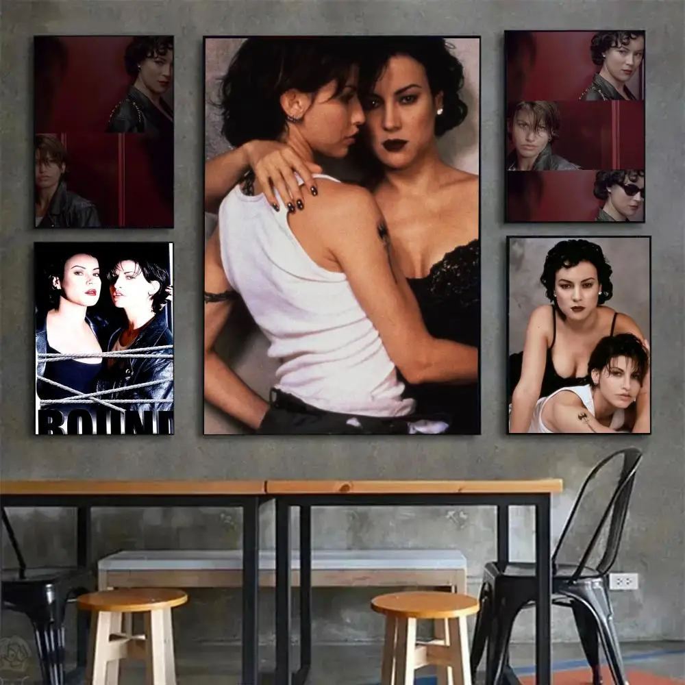 Tense Crime Movie B-Bound Poster Poster Painting Wall Art Mural for Living Room Home Decor and Gifts