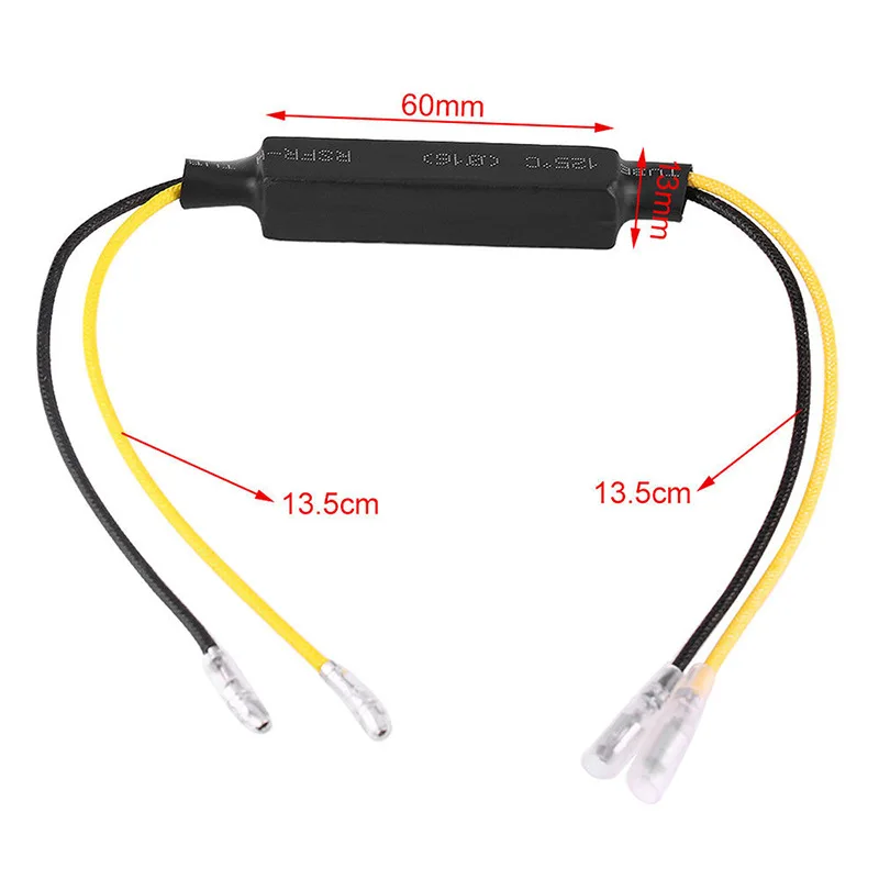 12V 21W Resistance Decoder For Motorcycle LED Turn Signal Lamp Fault Eliminator Flasher Indicator Light Moto Accessories
