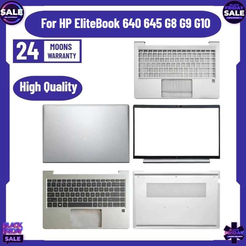 

NEW For HP EliteBook 640 645 G8 G9 G10 Laptop LCD Back Cover/Front Bezel/ Upper Palmrest