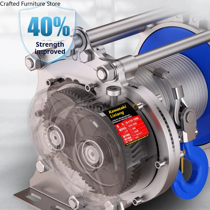 Multifunctional Winch Electric Lifting Equipment Winch Construction Projects Durable Commercial Machinery Wciągarka ZY60JYJ