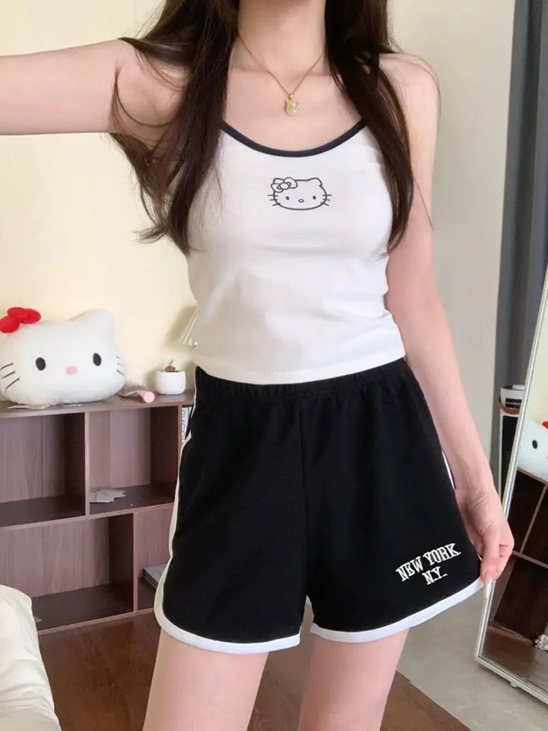 

Новые пижамы Sanrio Hello Kitty: милые, креативные, с мультяшным принтом, для отдыха, модные, хит продаж, свободные, праздничные подарки