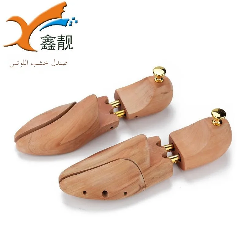 Adjustable Wooden Lotus Wood Shoe Tree Anti-Wrinkle Shoe Lasting Device Leather Shaping Tool Mestercock Home Daily Use
