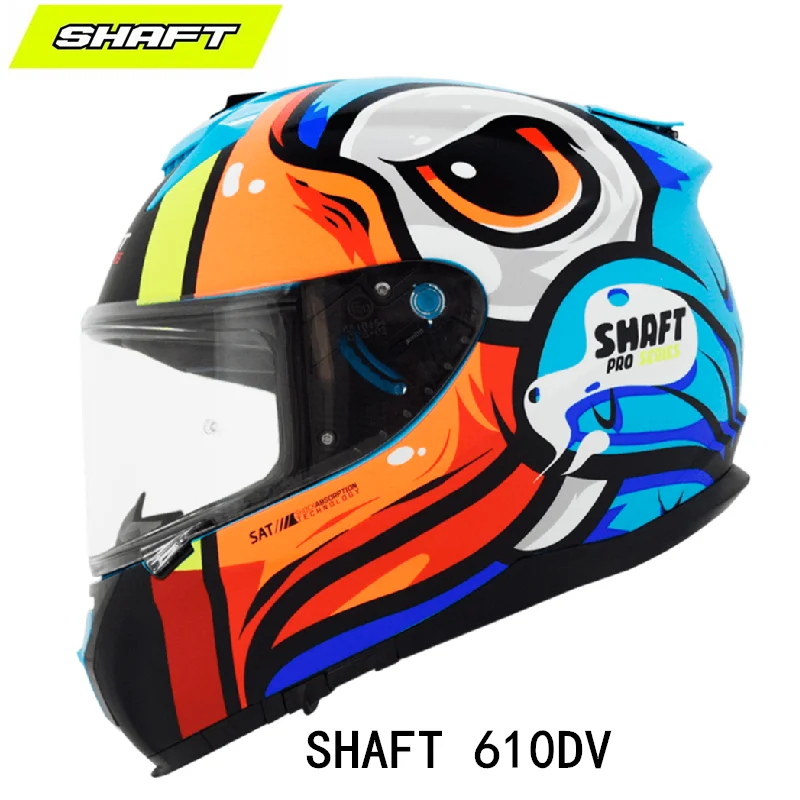 Adecuado para casco VCOROS FA602 visera de lente de casco P-126 lente de repuesto GTX-601 602 SOMAN SM961 SM-X7 SM-X8 eje DV610