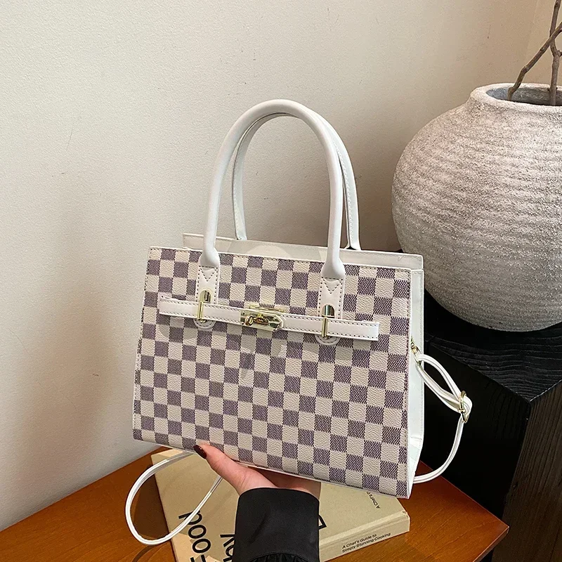 

Классическая кожаная женская сумка через плечо Сумка-мессенджер известного дизайнера Модная сумка-тоут