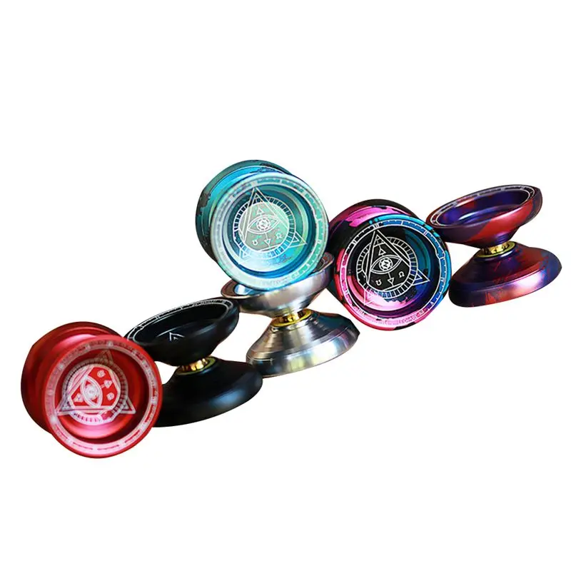 AA748 Superior Professional Yoyo Alloy Unresponsive Yoyo 10 Ball Bearing Yoyo for Advanced Player Kids Beginner, 5
