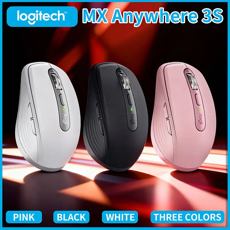 

Беспроводная мышь MX Anywhere 3S Logitech — эргономичный комфорт, надежный сигнал, длинная батарея для использования в путешествиях