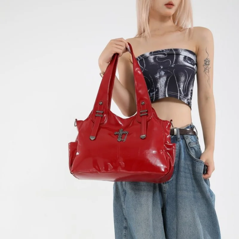 

Premium Women's Messenger Bag Designer Leather Crossbody Shoulder Handbag Elegant Ladies Tote Durable Luxury Brand