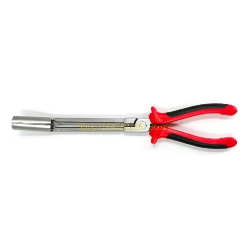 Engine Tune Up Wire Pliers, Steel Service Tool with Sleeve Puller End, Secure Coated Handles for Boot Removal in Daily Shop Work