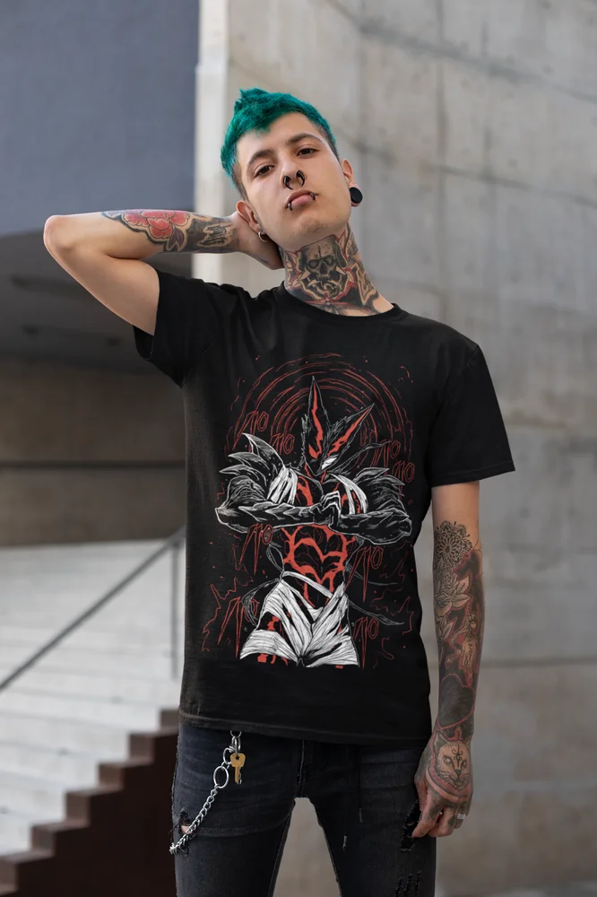 One Punch Man Villain Horror Anime Manga Gift Shirt Garou T-shirt All Sizes