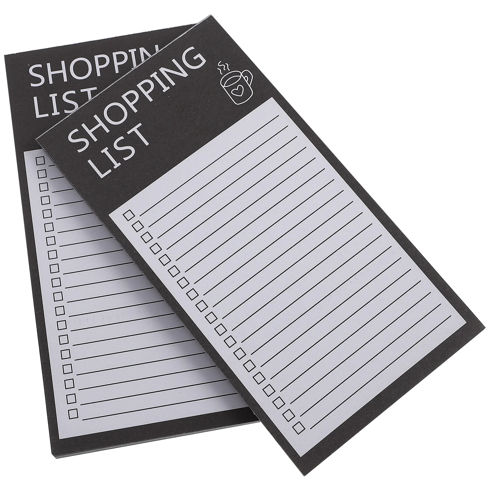 2 Books Magnetic Note Pad Small Notebook Shopping Planner Groceries Schedule Planning Notepad Paper Daily Grocery