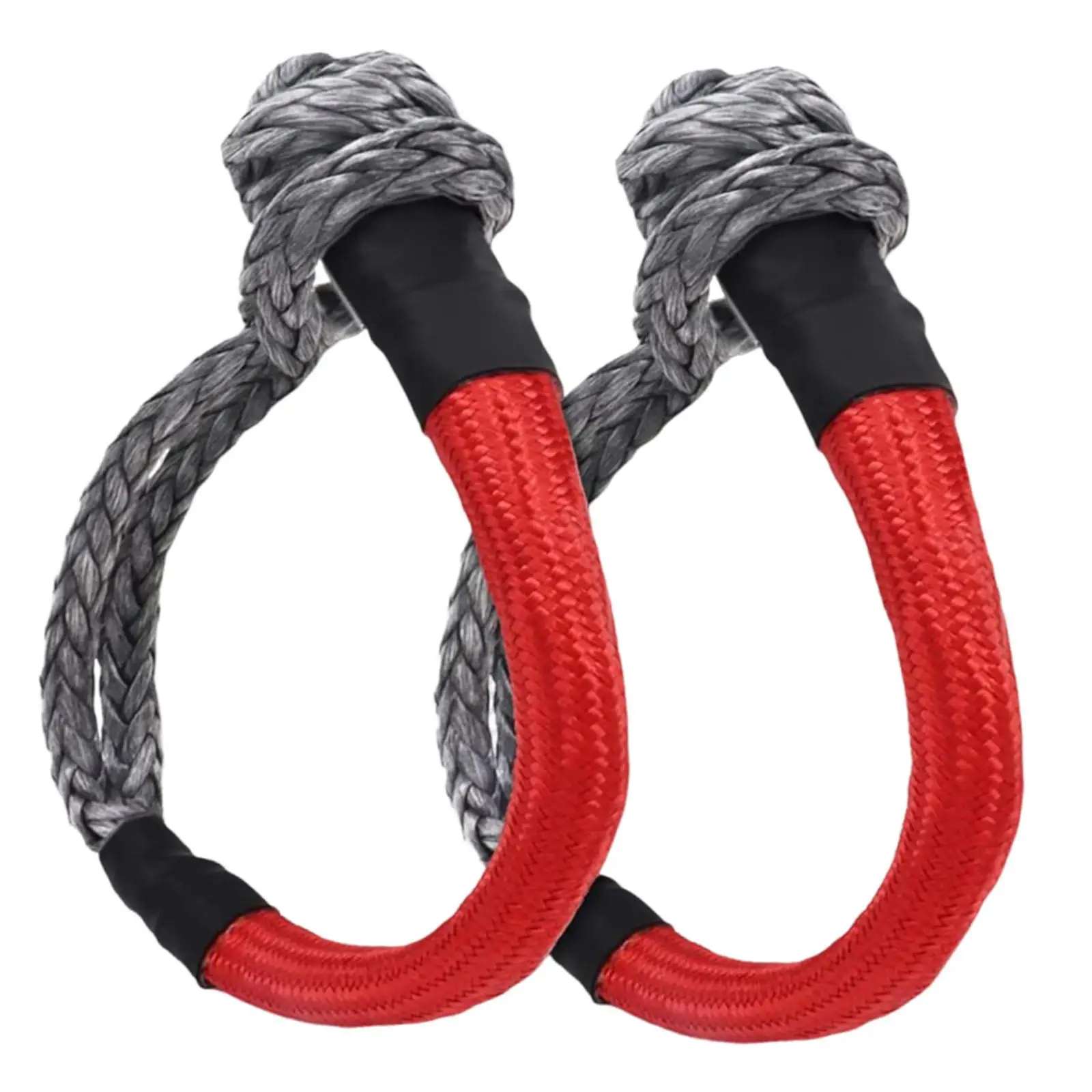

2 Pieces Soft Shackle Red High Performance Multifunctional High Strength Replace Part Sturdy Accessory for Farming